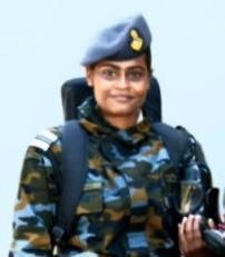 KHS past pupil, 26 year old Flying Officer Monali Samarakoon